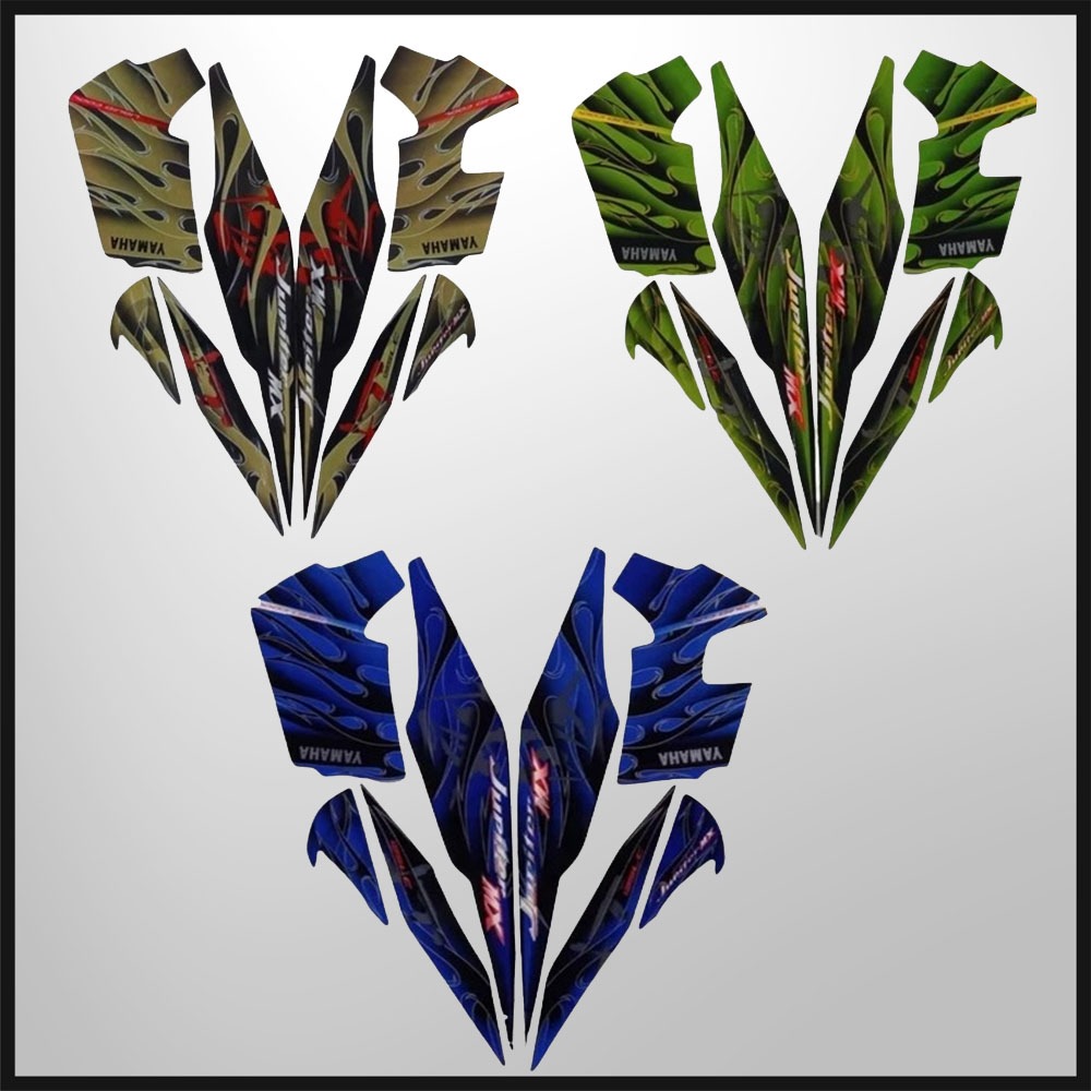 STRIPING STANDART YAMAHA JUPITER MX 2008 STIKER BODY JUPITER MX 2008 LIS BODY JUPITER 2008 TERMURAH