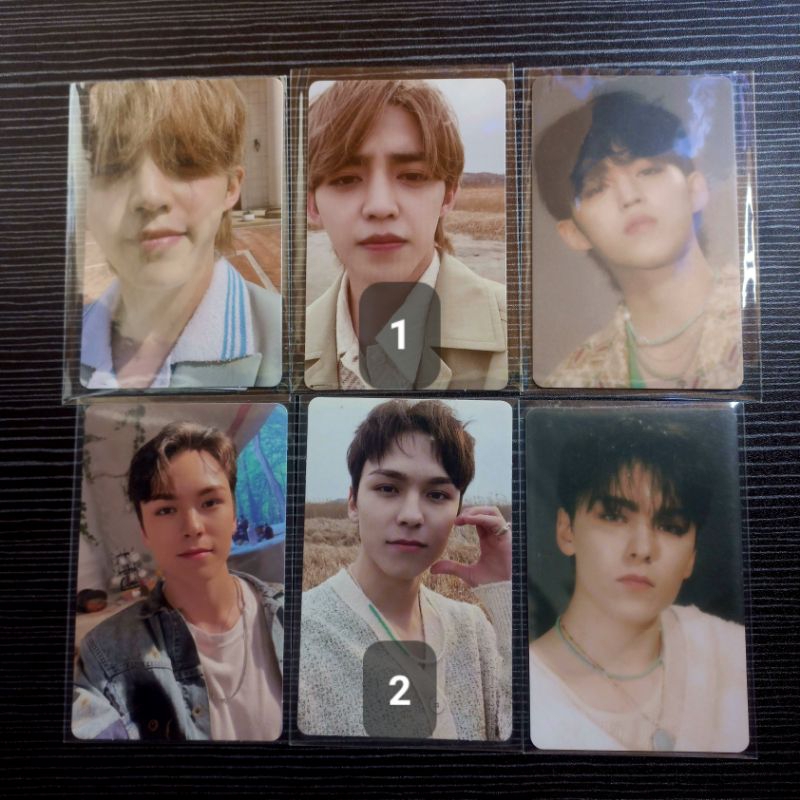 OFFICIAL PHOTOCARD SEVENTEEN FTS WEVERSE GOING MAGAZINE IN THE SOOP FTS PATH SCOUPS VERNON
