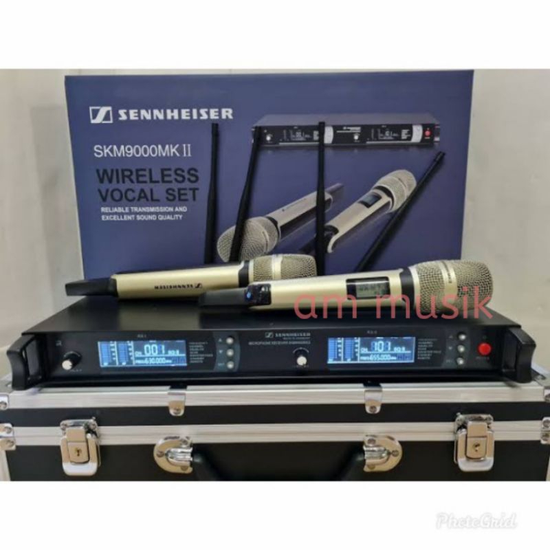 MIC WIRELESS  SKM9000 GOLD FREE KOPER SKM. 9000 MK2