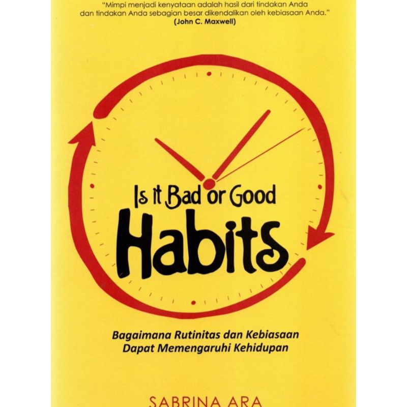 PRELOVED BUKU IS IT BAD OR GOOD HABITS ORIGINAL