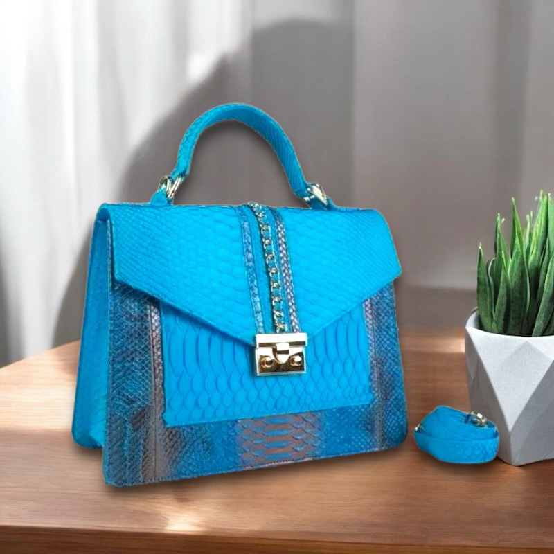 Tas Kulit Ular Piton Asli Wanita MARVINA BAG PHYTON ORIGINAL