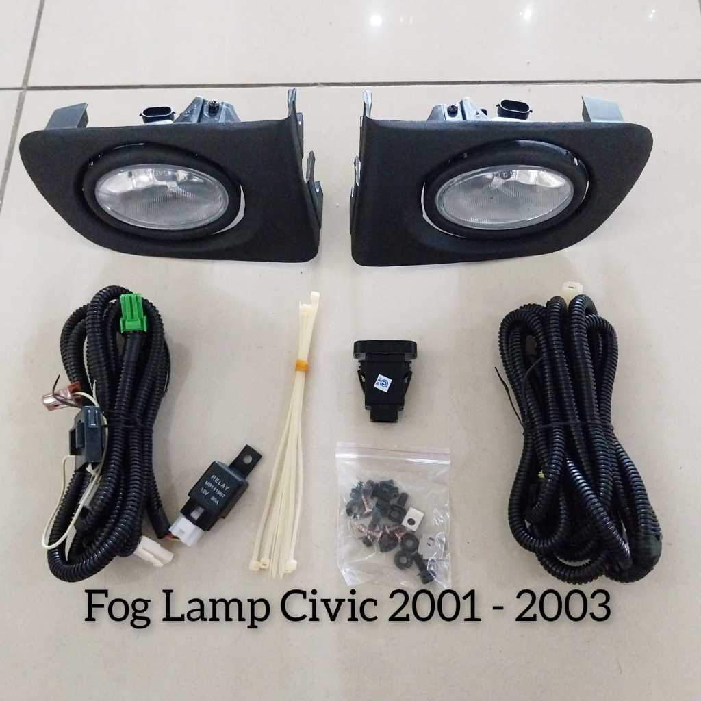 Fog Lamp Mobil Honda Civic 2001 - 2003