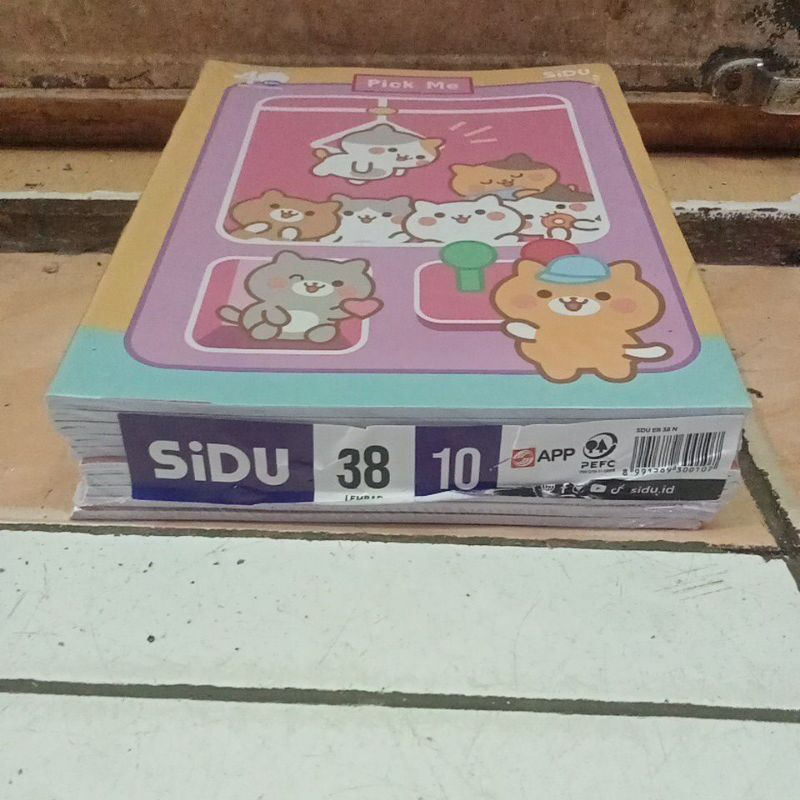 

sidu 38 lembar buku tulis / pack
