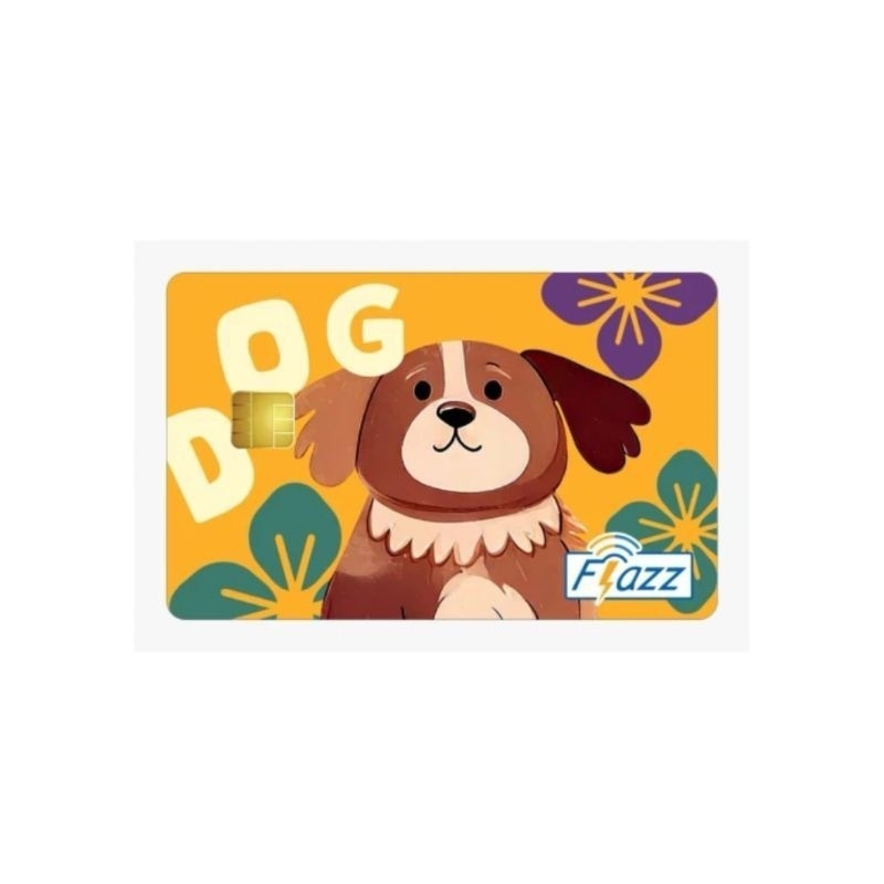Flazz BCA Gen 2 - Shio Dog - Saldo 50k