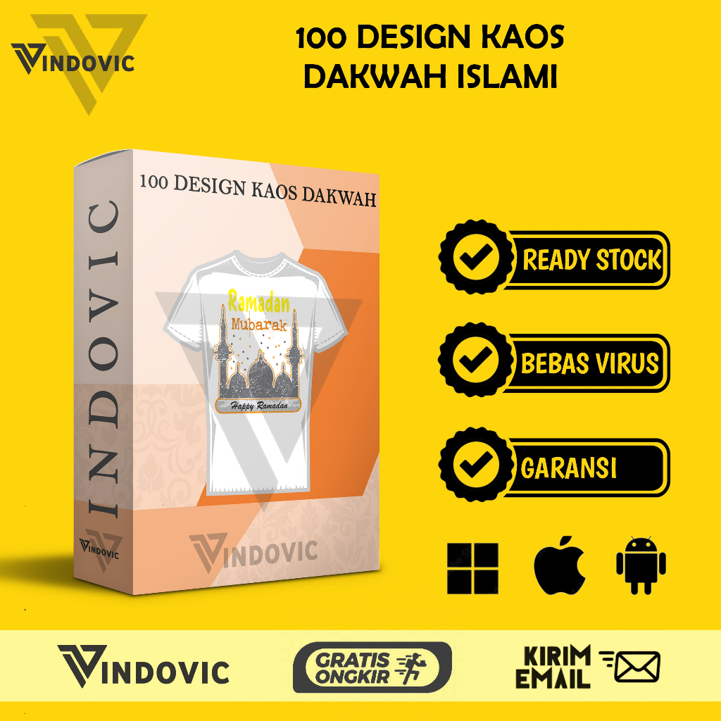 

100 DESIGN KAOS DAKWAH ISLAMI