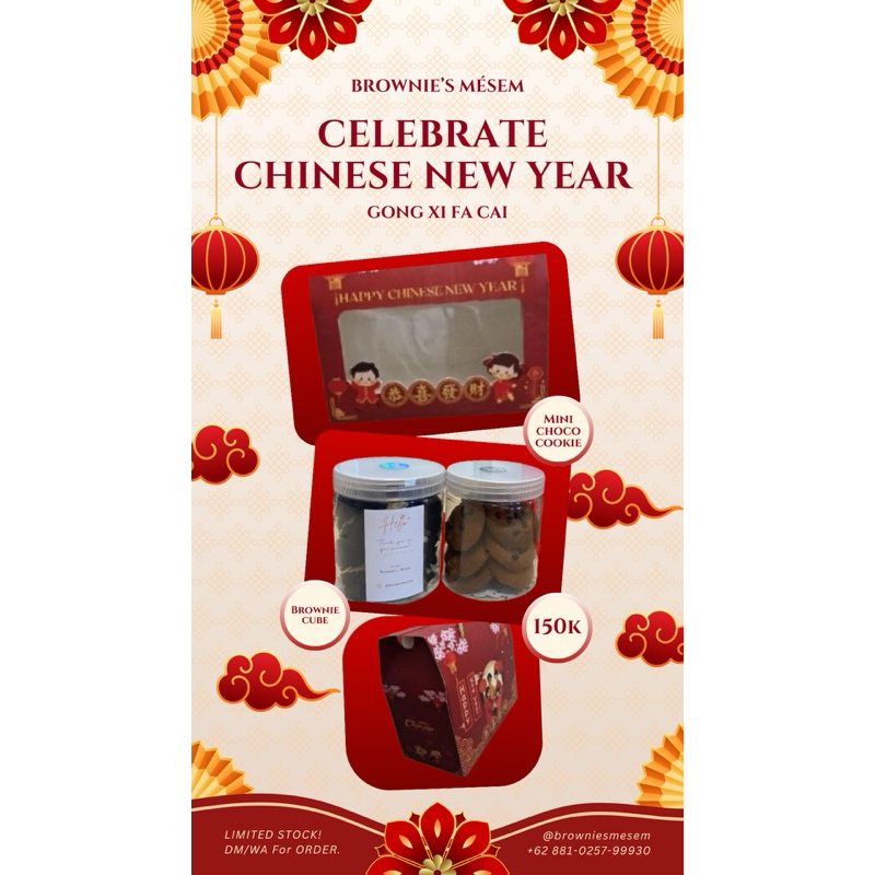 

Hamper Imlek 2 Toples Mini Brownies n Cookies