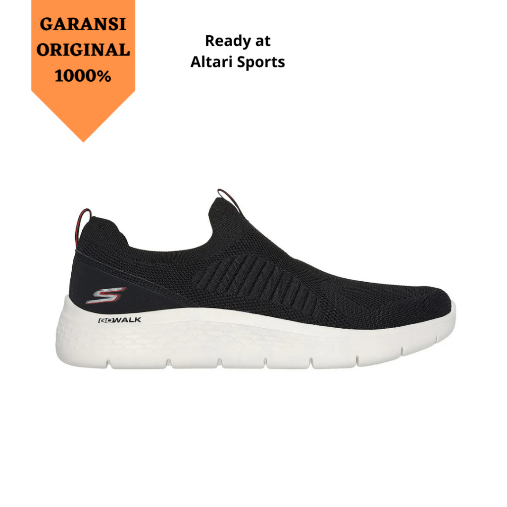 SEPATU SLIP ON PRIA SKECHERS PEERLESS ORIGINAL ASLI BNIB 216506/BKW