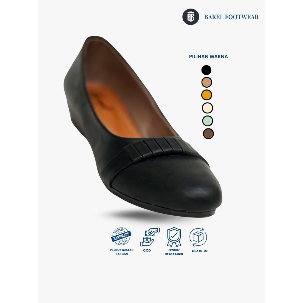 Barel lan -  sepatu flatshoes wanita sepatu kekinian wanita produk handmade cibaduyut bandung