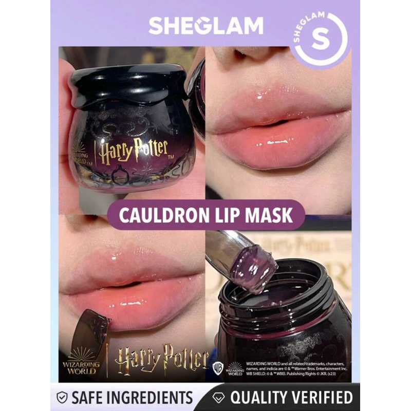 [READY STOCK] SHEGLAM x Harry Potter - Cauldron Lip Mask Harry Potter