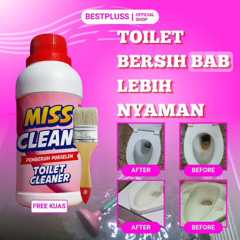 BESTPLUSS - Toilet Cleaner Pembersih Kerak Kamar Mandi Stainless Shower Kran Super Ampuh
