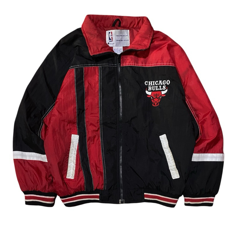 Jacket NBA x Champions Chicago Bulls limited edition vintage cuma 1 di indo second original