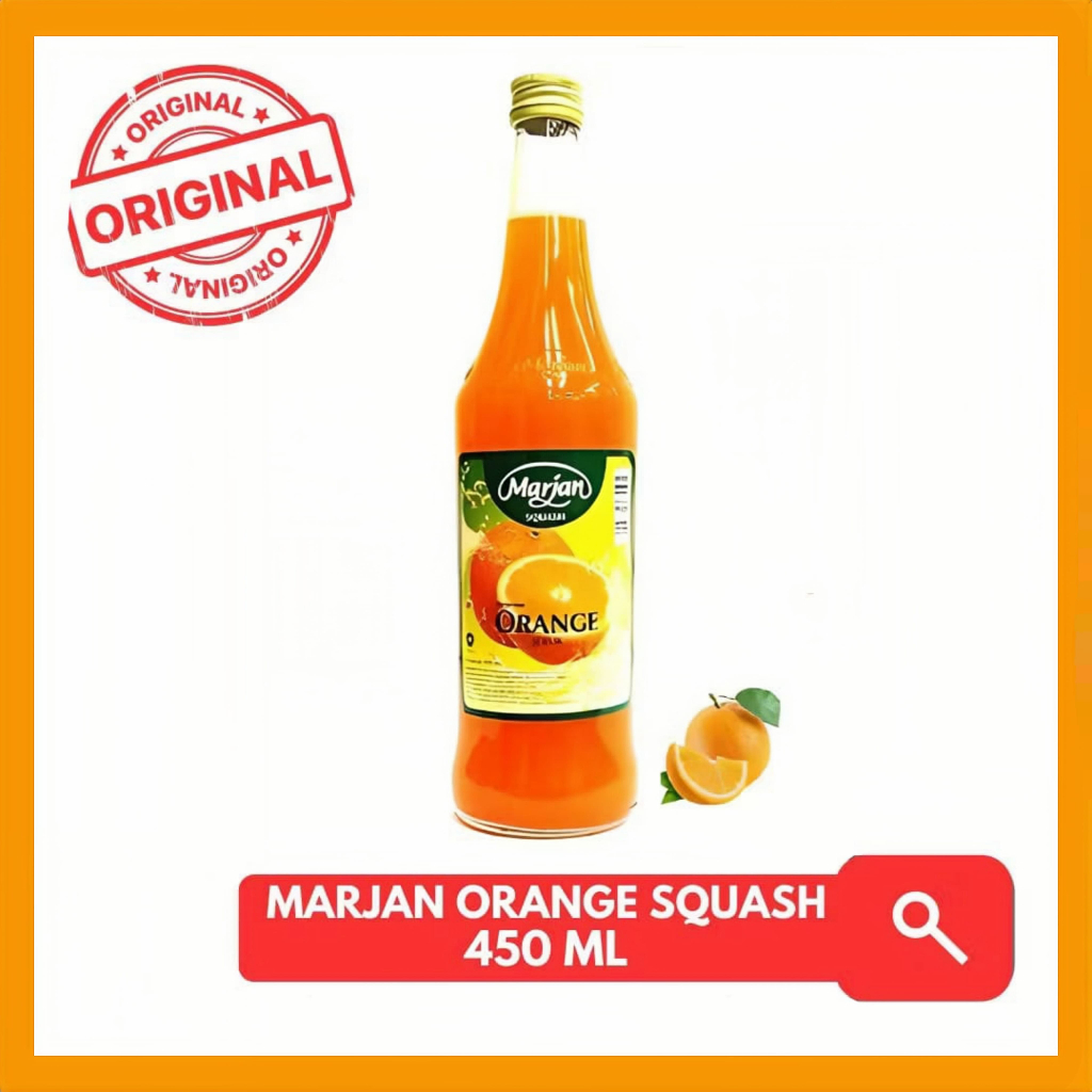 

[COD] SIRUP MARJAN SQUASH RASA JERUK 450 ML / SIRUP MARJAN ORANGE