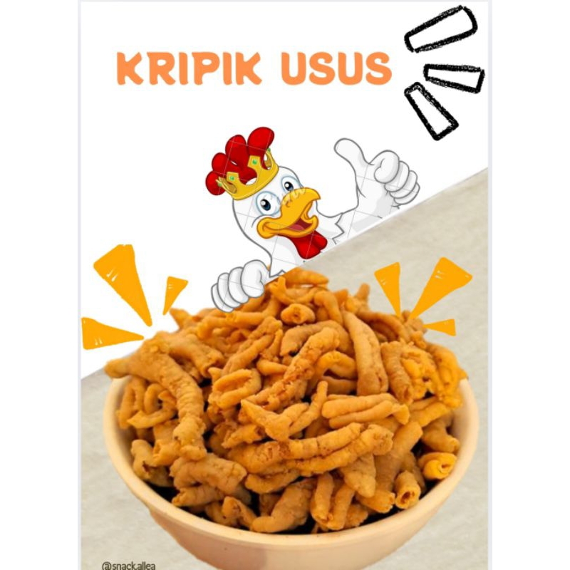 

[COD] KRIPIK USUS AYAM 2KG