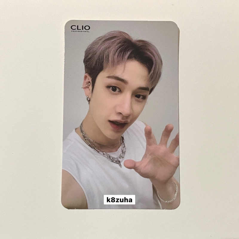 bang chan stray kids clio mild photocard