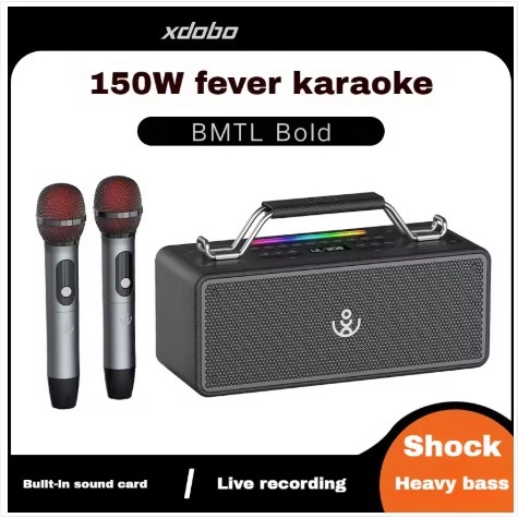 XDOBO BMTL Bold 150W RMS Wireless Speaker Portable Subwoofer High-Power - Bluetooth5.3