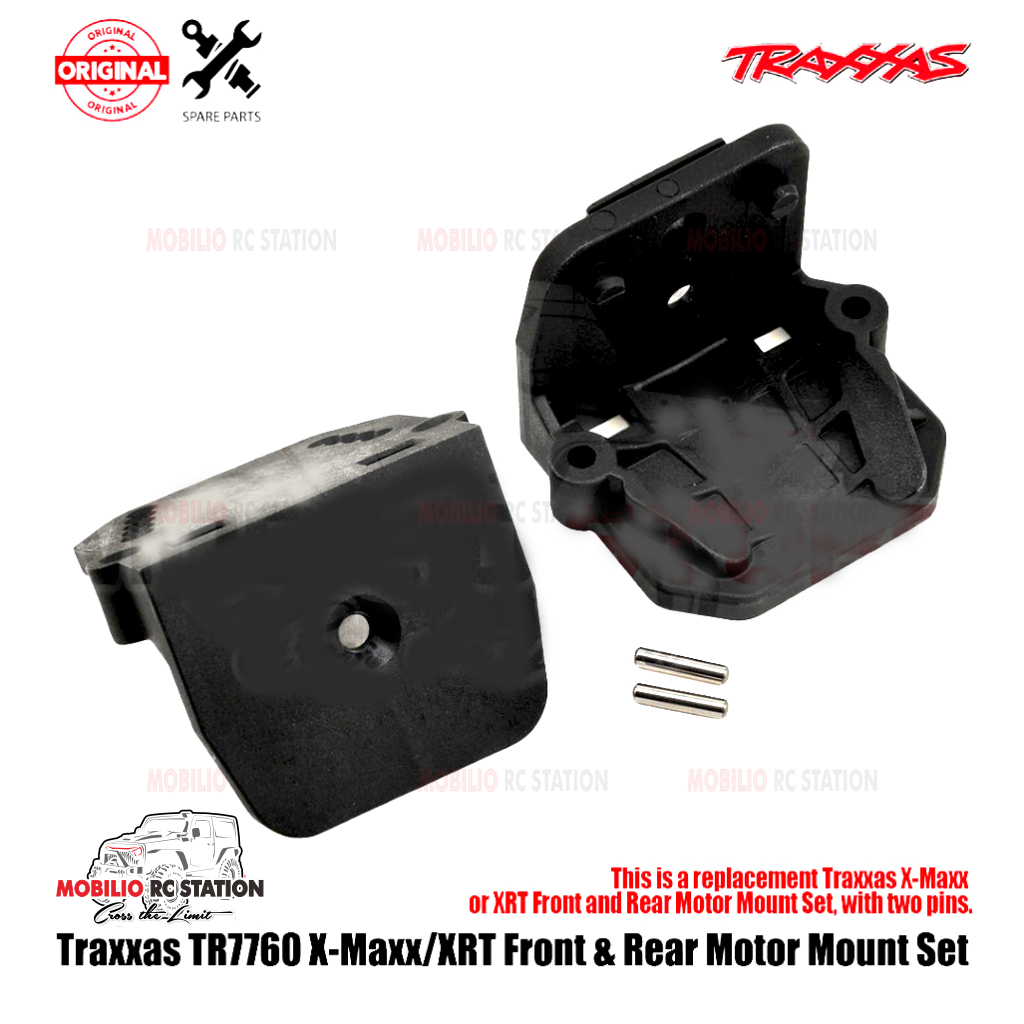 Traxxas #7760 Front & Rear Motor Mount fpr X-Maxx XRT Monster Truck
