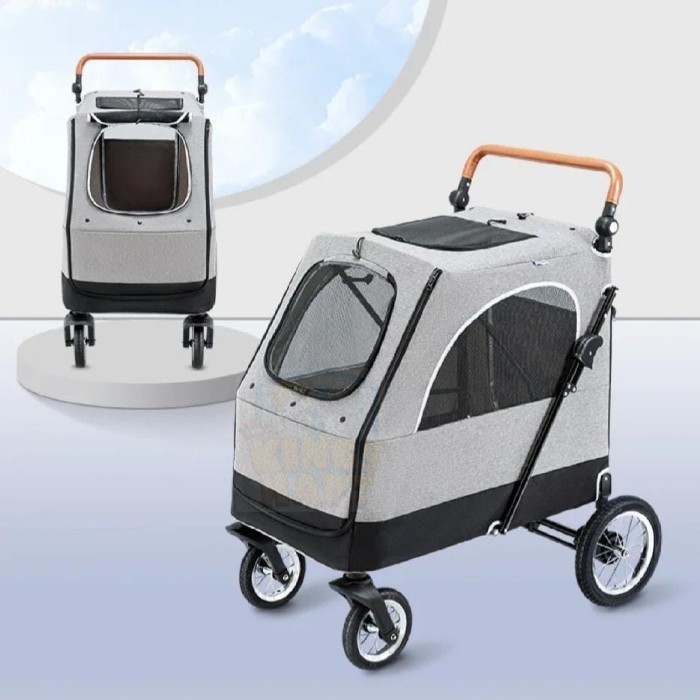 STROLLER UNTUK HEWAN / BELLO STROLLER PET LG01
