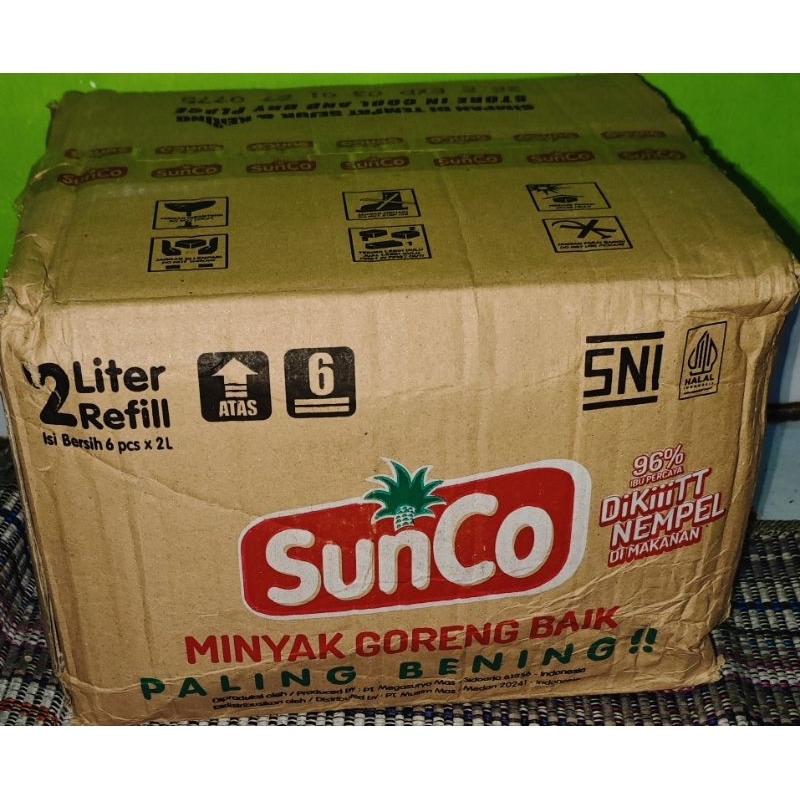 

Minyak Goreng SUNCO 2 Liter 1 Karton (6 pcs)