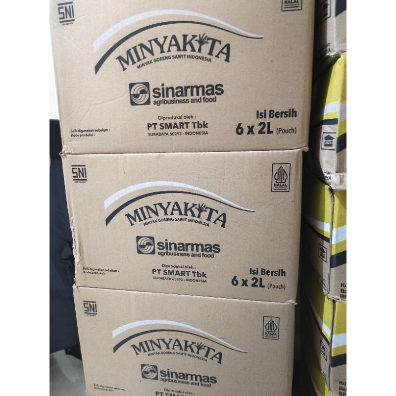 

MINYAKITA SINARMAS 2Lt HARGA 1DUS/1 KARTON