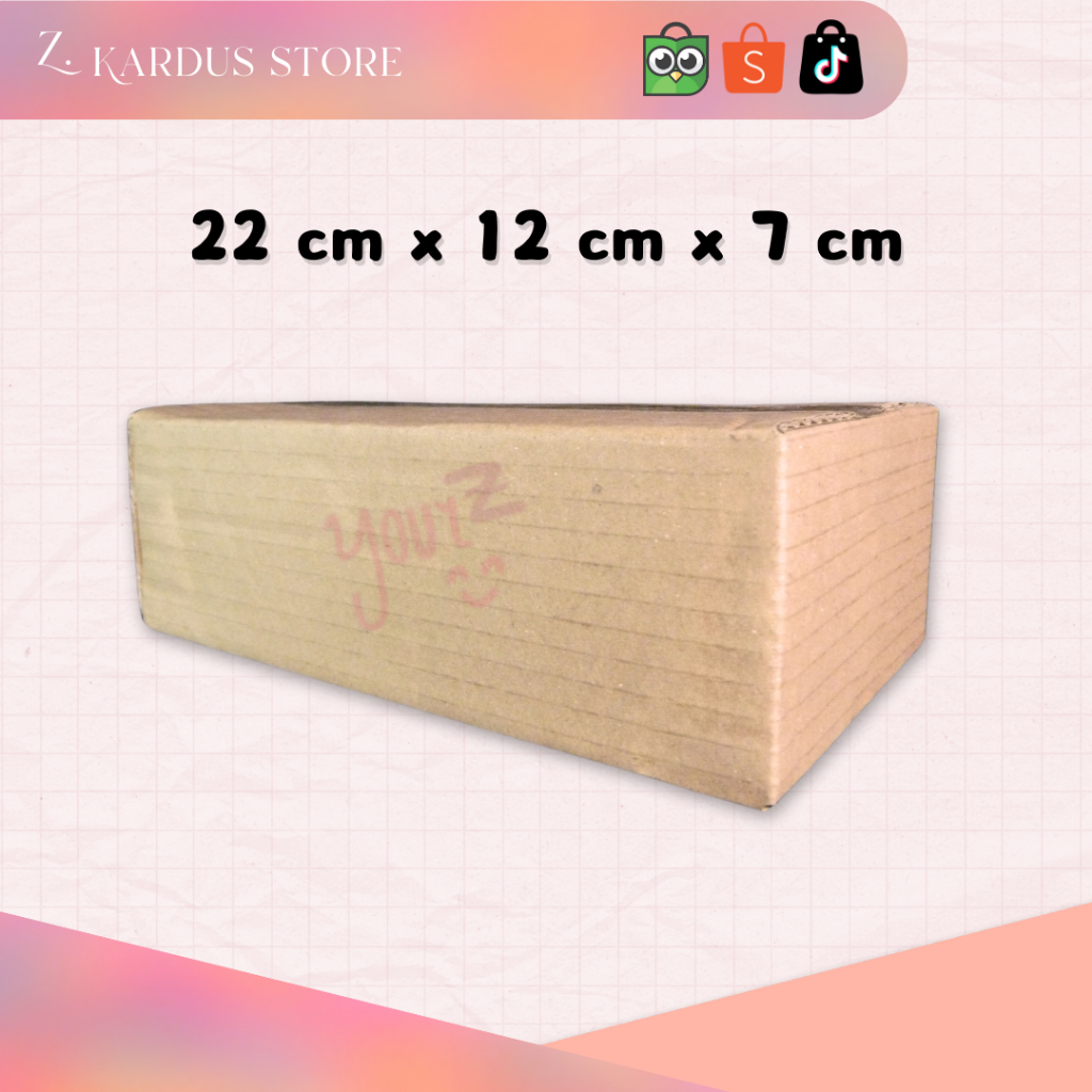 

Kardus Sedang | Kardus Packing | Kardus Paket | Kardus ukuran 22 cm x 12 cm x 7 cm