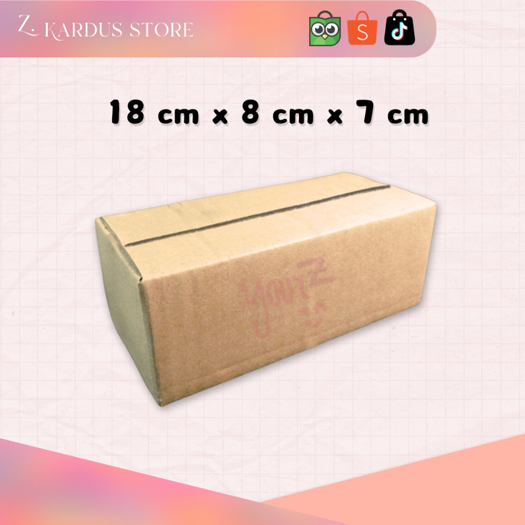 

Kardus Sedang | Kardus Packing | Kardus Paket | Kardus ukuran 18 cm x 8 cm x 7 cm