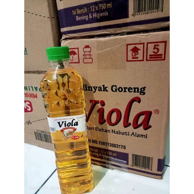 

MINYAK GORENG VIOLA KEMASAN BOTOL 750ML