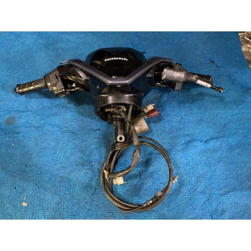 Stang stir kemudi set saklar speedometer satu kepala honda vario 125 150 new led gen 2 2018 original
