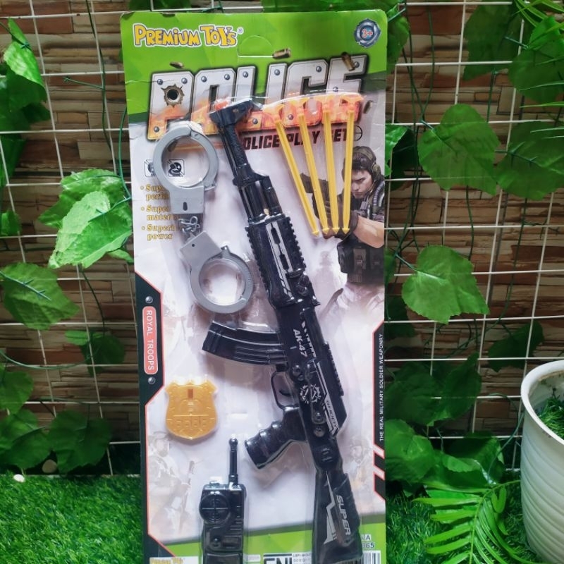 Mainan Set Pistol  AKM - Perlengkapan Tembakan peluru karet