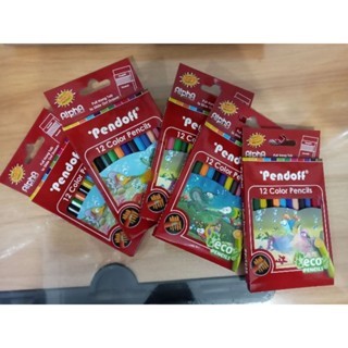 

Pendoff - Pensil Warna Kayu Pendoff Pendek clear 12 Warna Murah