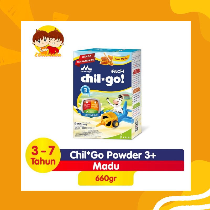 

MORINAGA CHILGO 3+ MADU VANILA 660G