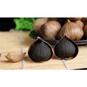 

Bawang Hitam Tunggal 1kg - Black Garlic Lanang - Bawang Tunggal - Black Garlic