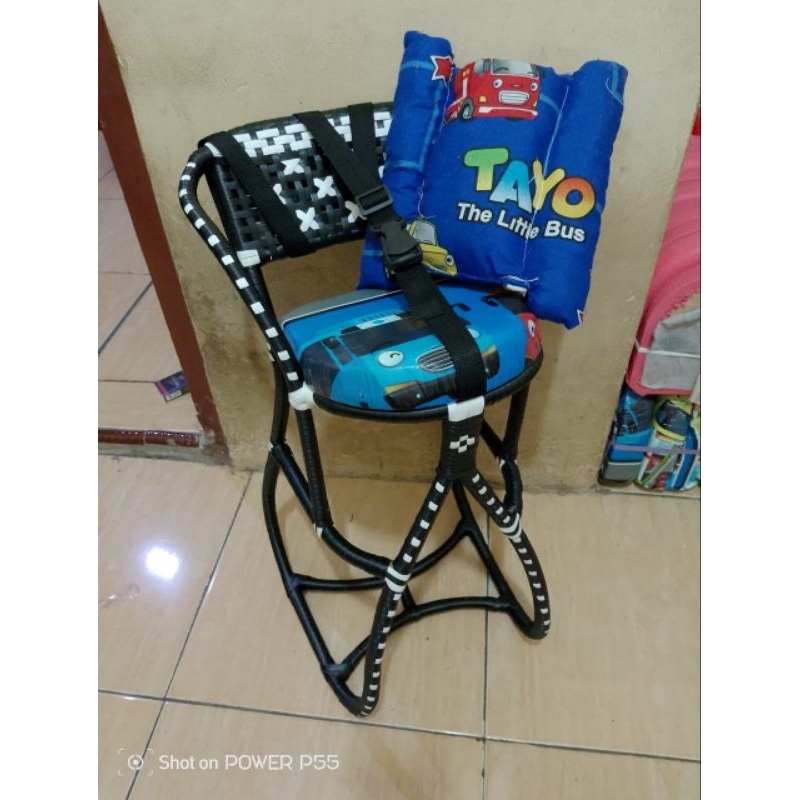 PAKET KOMPLIT FULL LILIT SABUK+BANTAL STANG//KURSI ANAK MOTOR MATIC//BONCENGAN ANAK MOTOR MATIC BEAT