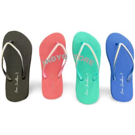SANDAL JEPIT SUN SWALLOW CRYSTAL SANDAL JEPIT WANITA