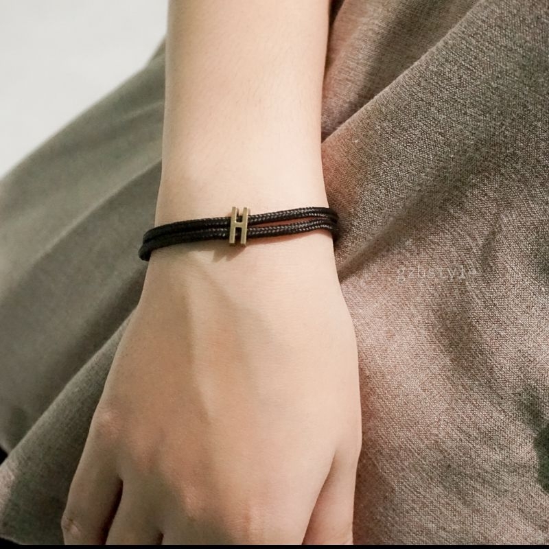 Gelang Magnet Custom Nama Paracord | Gelang Couple Nama | Dapat 1 Pasang