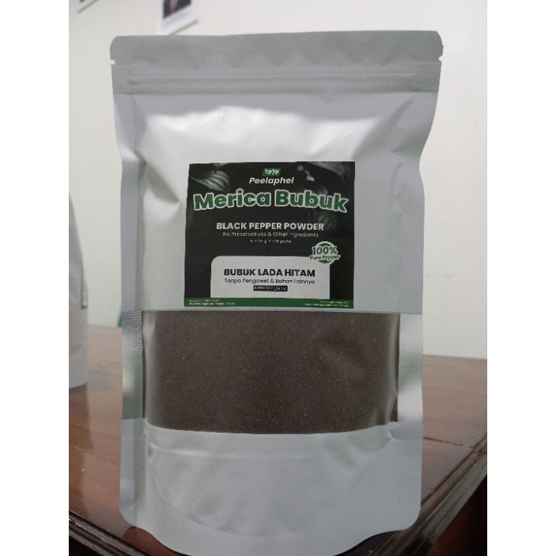 

Peelaphel Black Pepper Powder / Merica Hitam Bubuk 100% Asli Murni