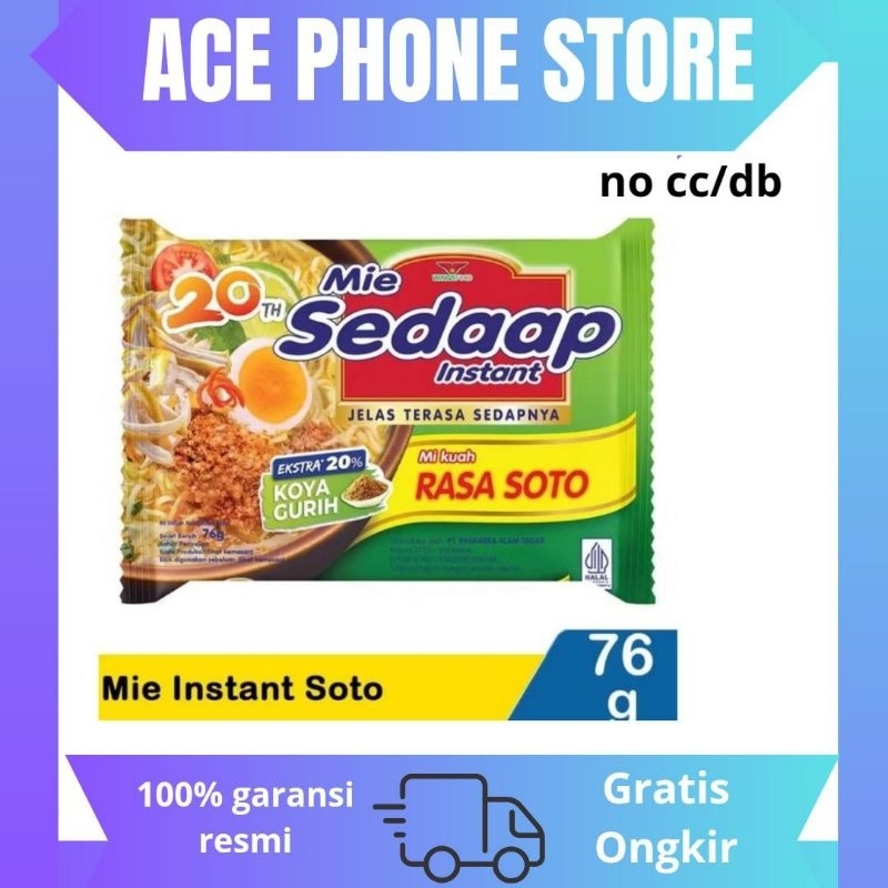 

Mie Sedaap Kuah Rasa Soto Eceran