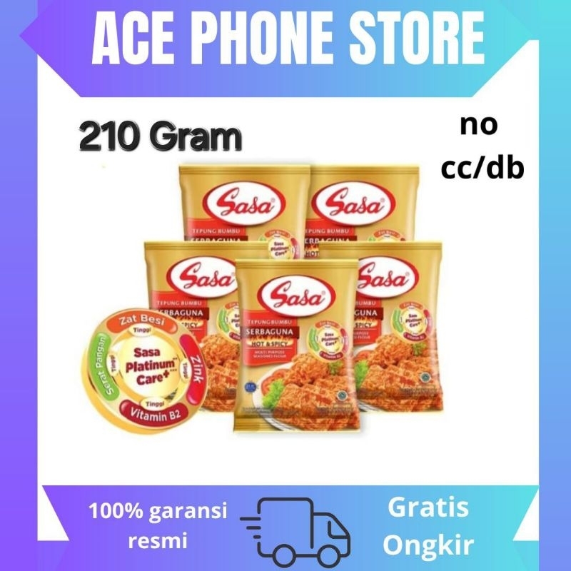 

Sasa Tepung Serbaguna 210gr-1pcs