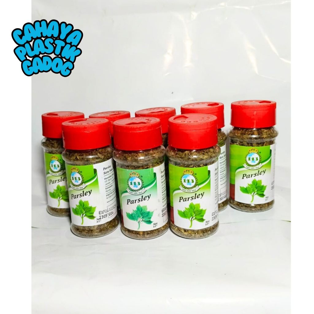 

113" Parsley Seasoning Dried Parsley Leaves Botol plastik
