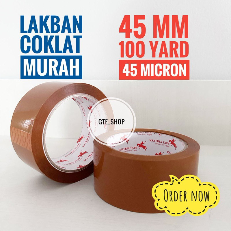 

Lakban Coklat (1pcs) PROMO MURAH 100yard Lakban Murah Solatip Isolasi OPP Lakban Bening Lakban Coklat Lakban Super Lakban Murah Lakban OPP Isolasi Solatip Lakban Kuat Lakban Bening Plakban Packing Daimaru Lakban Promo Lakban Murah Lakban Kuat