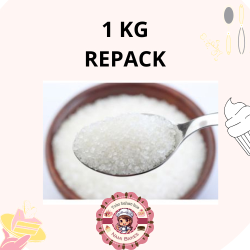 

Gula Pasir / Gula Putih ( REPACK ) 1 kg