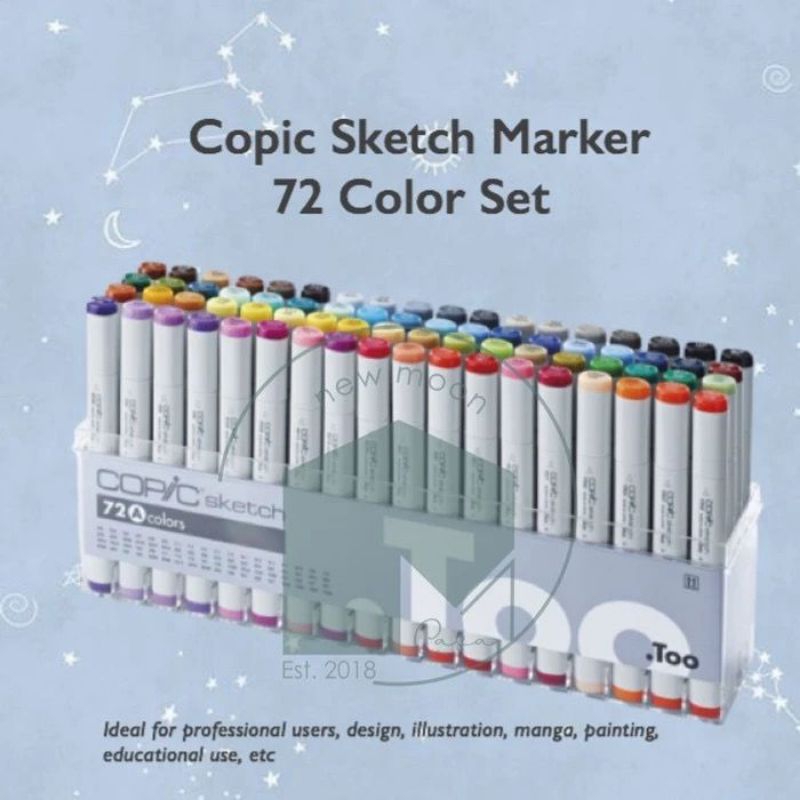 

Copic Sketch Marker Set 72