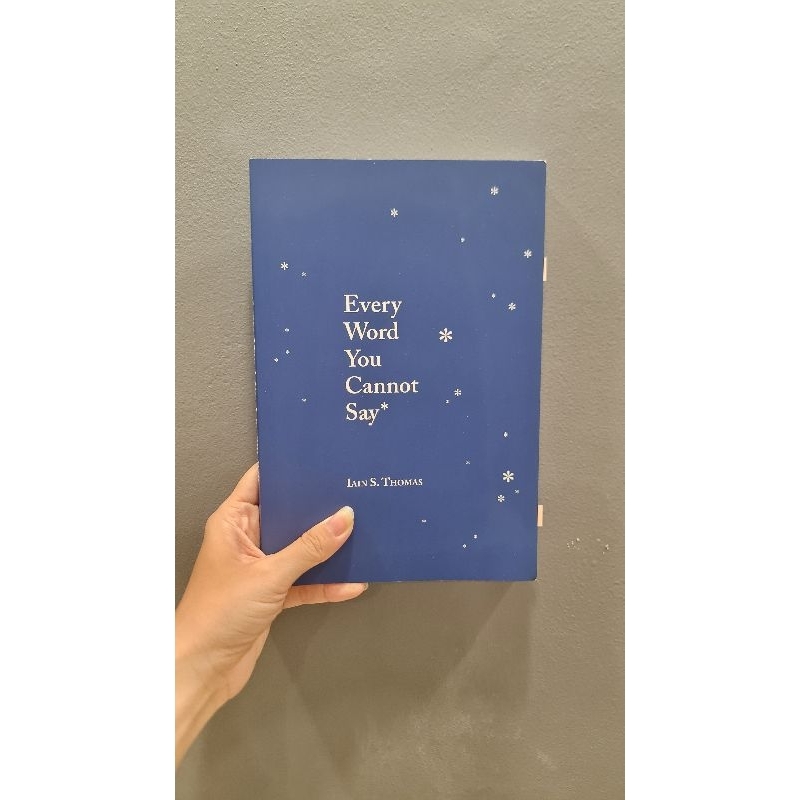 PRELOVED BUKU IMPORT - Every Word You Cannot Say (Puisi)