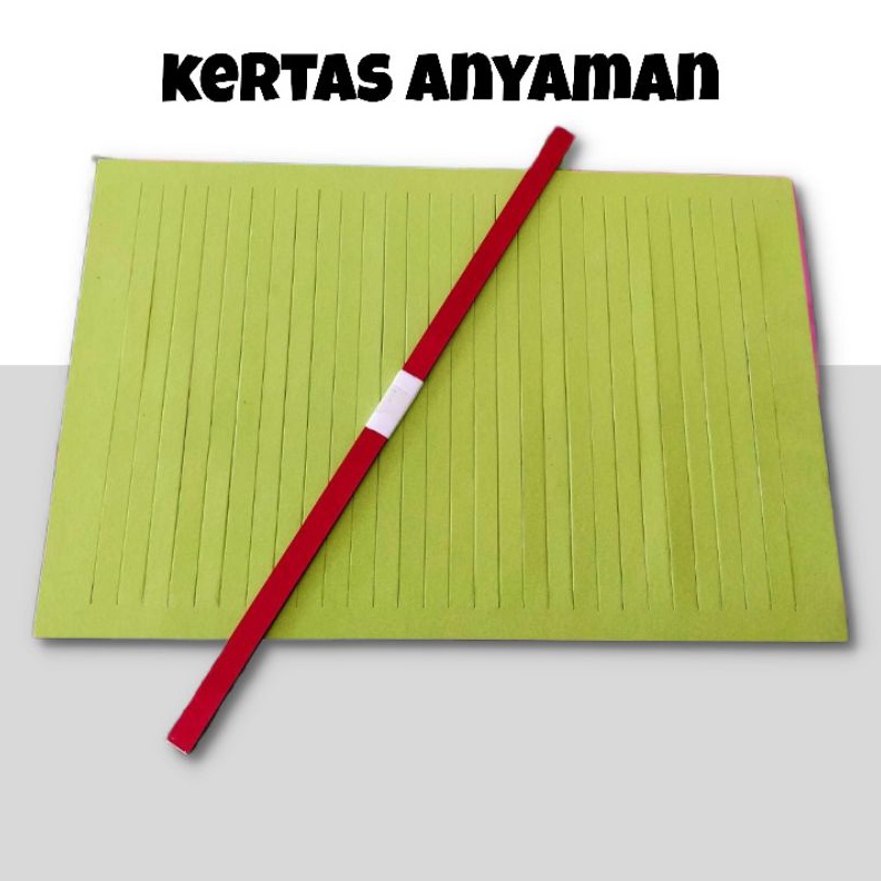 

Cashback 2 Belanja 5set kertas anyaman prakarya tugas sekolah uk 1cm 5cm