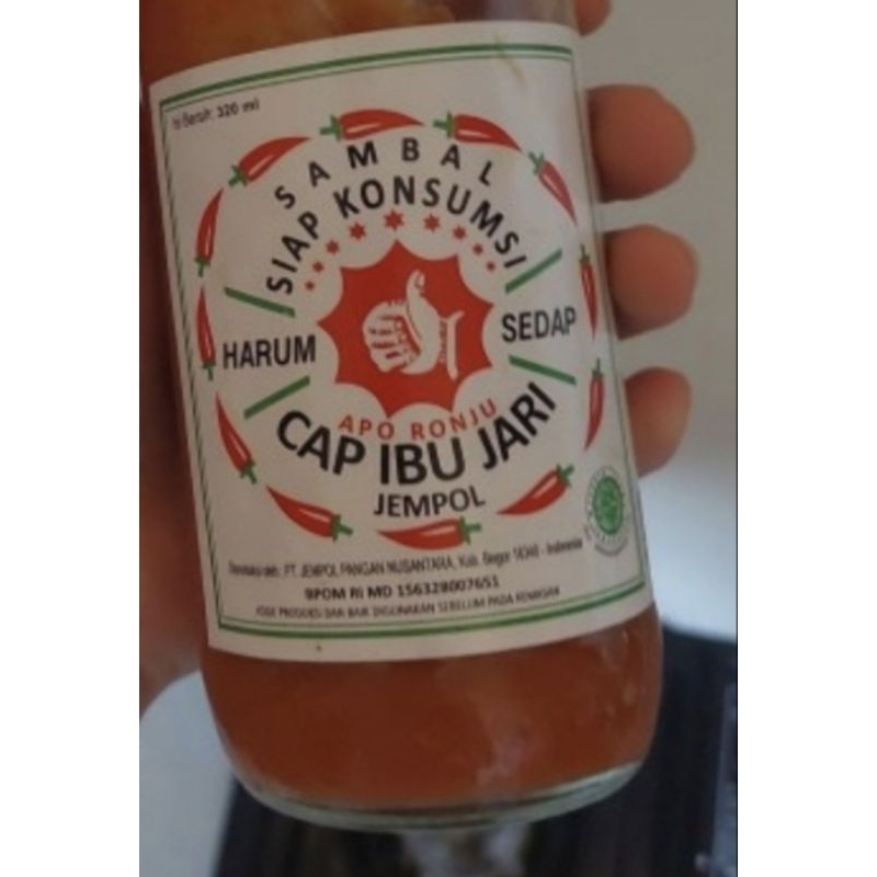

RB Sambel Jempol Saos Cap Jempol Botol 320ml