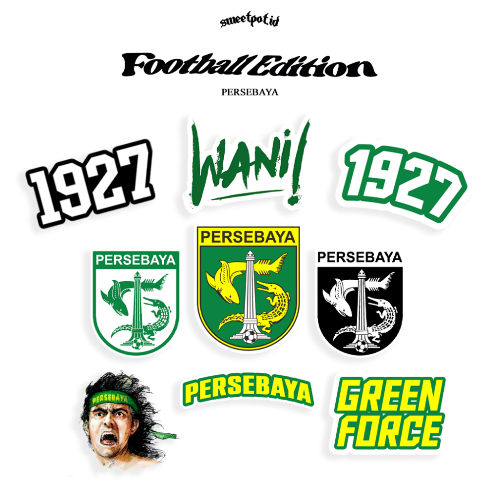 

STIKER PERSEBAYA EDITION / STICKER KLUB LIGA 1 / STICKER BIJIAN / STICKER ECERAN / STIKER PERSEBAYA / STIKER PERSIB / STIKER PERSIJA / STIKER BONEK / STICKER METAL / STICKER POP / STICKER INDIE / STICKER BAND/ BRITPOP / BONEK / GREENNORD / TRIBUNKIDUL