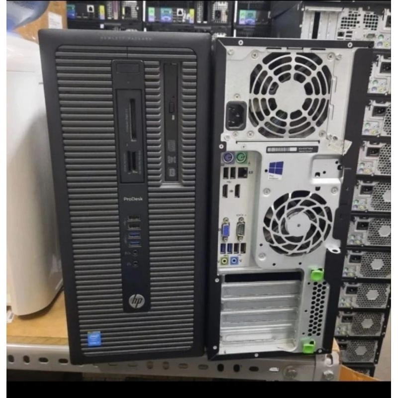 PC hp prodesk tower 600 g1 kosongan support generasi 4 Mulus mantap