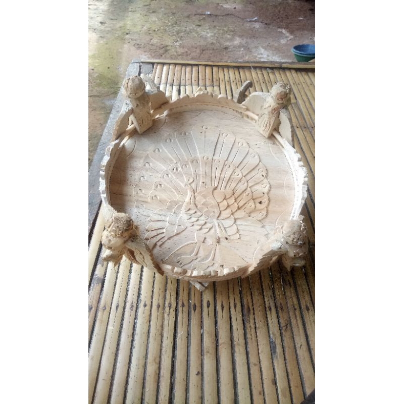 tembok bawah kandang kurungan perkutut dan derkuku