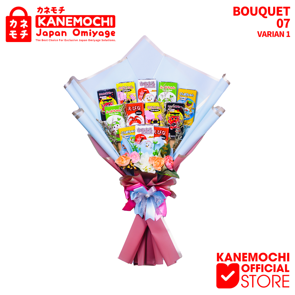 

Kanemochi Chocolate Bouquet - Buket Coklat Premium Kemasan Eksklusif - Hadian Spesial