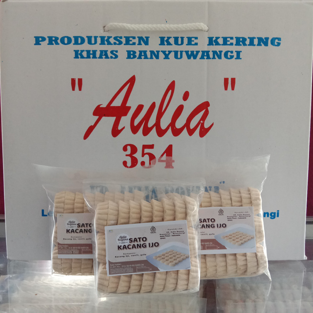 

Satu Kacang Ijo 120gram Camilan Tradisional Kue Sato Khas Banyuwangi By Aulia Royana