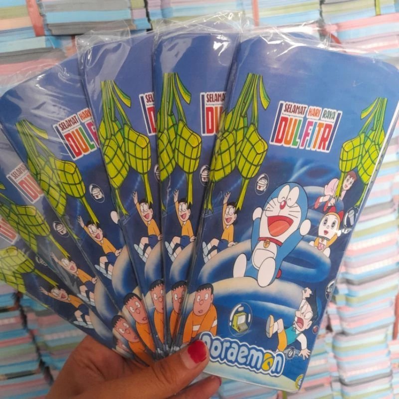 

AMPLOP JUMBO KARAKTER 10 PACK / AMPLOP JUMBO / AMPLOP LEBARAN 2025 / AMPLOP